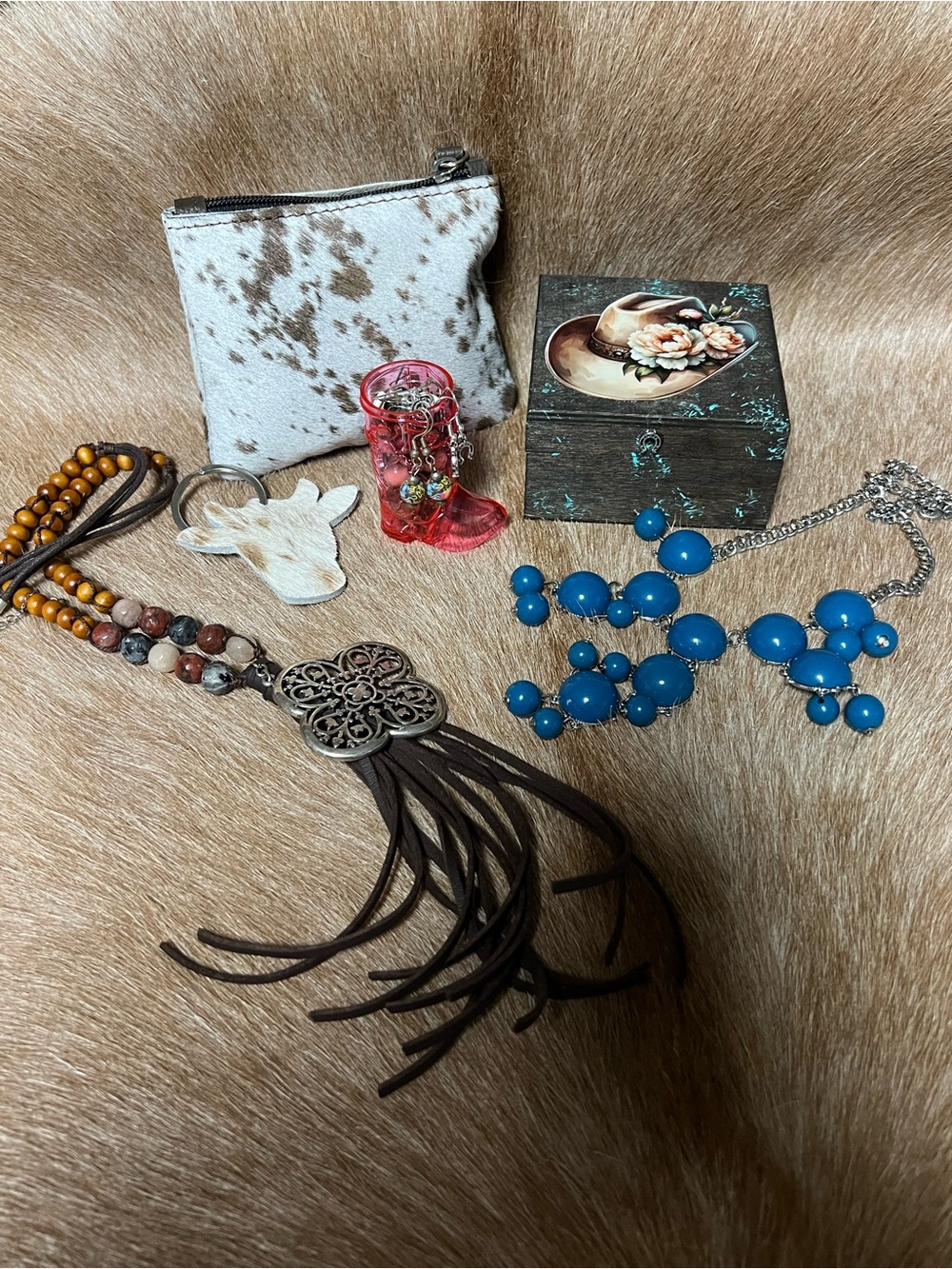 Western jewelry jar